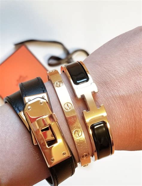 stacking hermes bracelets